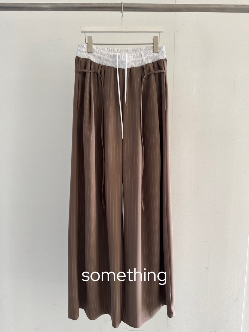 SOMETHING-L/FANCY韓國直郵女士新品職業人氣休閑休閑褲SOMETHING-L/FANCY休閑褲圖色2