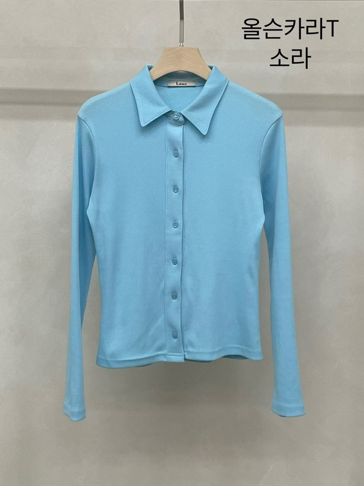 LAKE-A東大門代購女士新款26春夏推薦人氣休閑熱賣長袖T恤Lake side長袖T恤圖色3