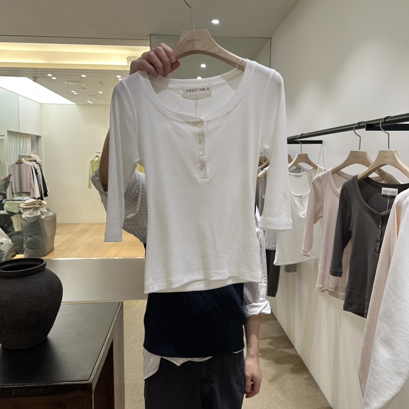 VEGETABLE東大門代購女士新品時尚休閑推薦26春夏人氣T恤VEGETABLET恤圖色2