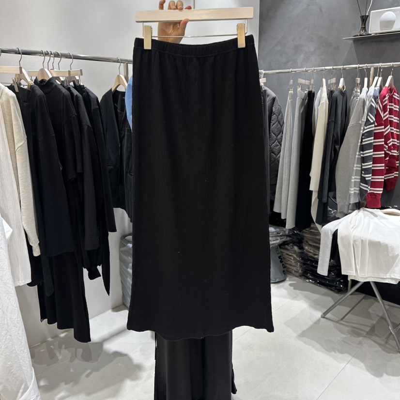 OPEN東大門實拍女裝新品時尚人氣休閑職業真品熱賣長裙褶裙OPEN長裙圖色2