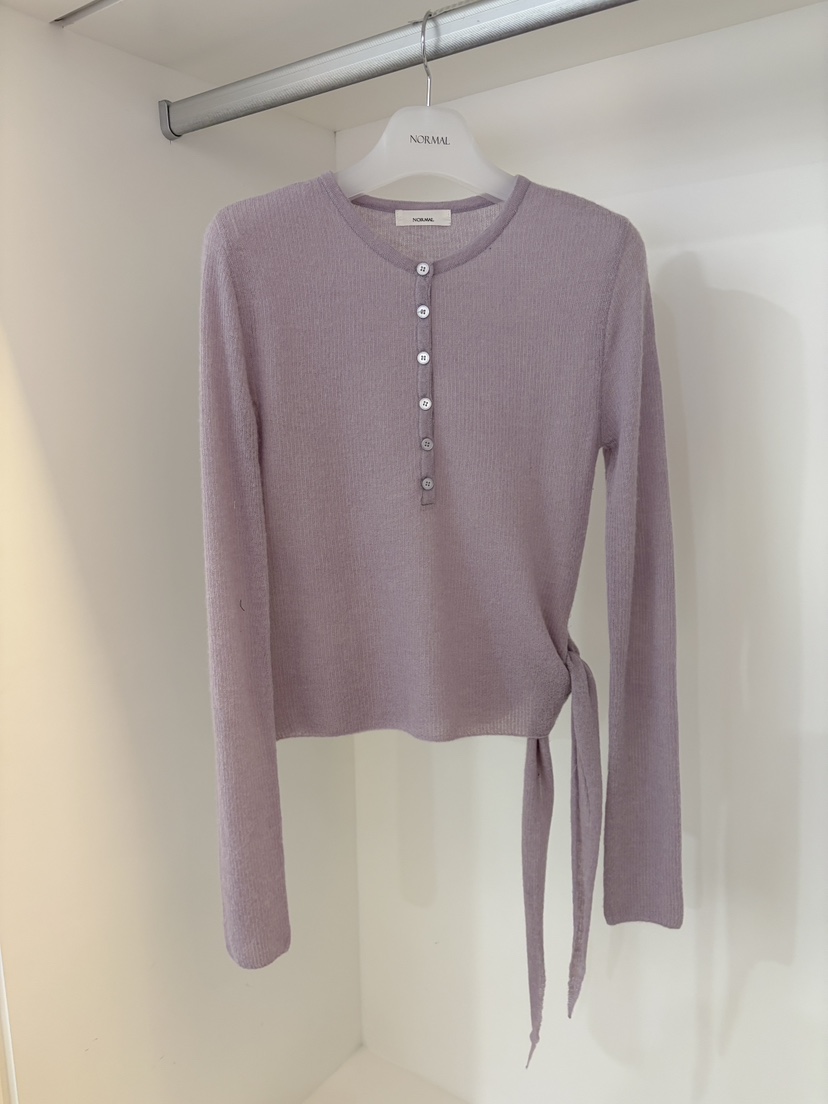 NORMAL東大門代購女士新款人氣26春夏熱賣休閑職業針織衫NORMAL針織衫圖色2