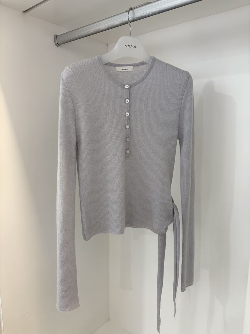 NORMAL東大門代購女士新款人氣26春夏熱賣休閑職業針織衫NORMAL針織衫圖色3
