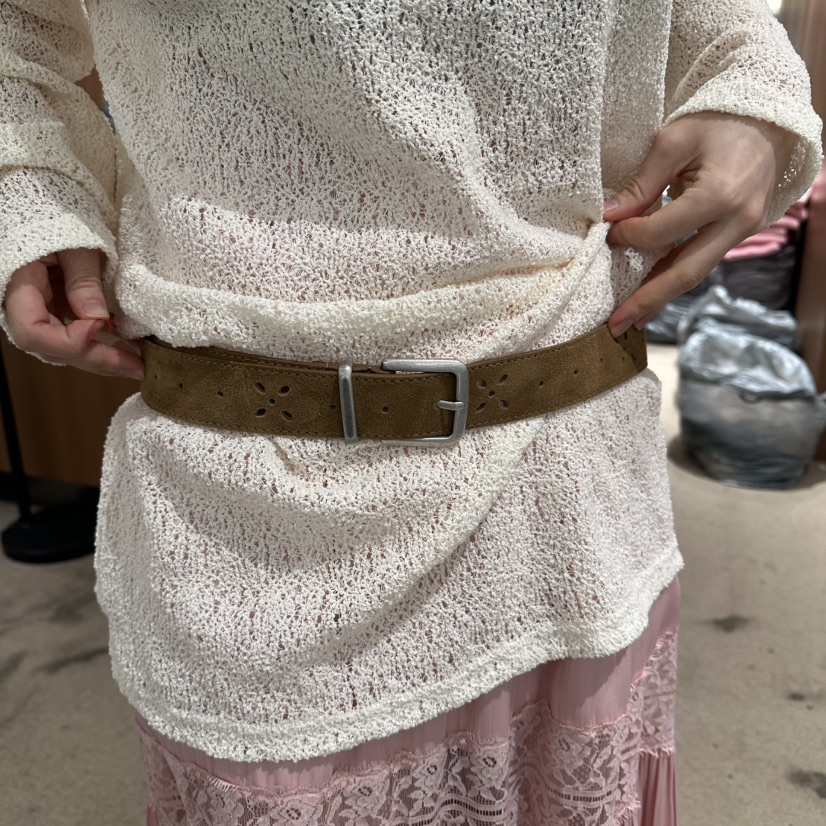 REPERTORY東大門直郵女士新品時尚真品推薦人氣熱賣腰帶腰帶REPERTORY腰帶圖色1棕色