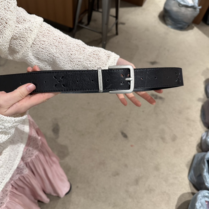 REPERTORY東大門直郵女士新品時尚真品推薦人氣熱賣腰帶腰帶REPERTORY腰帶圖色2黑色