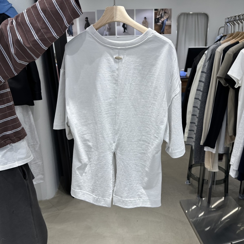 ACKER東大門直郵女士新款時尚推薦26春夏休閑真品T恤開衩ACKERT恤