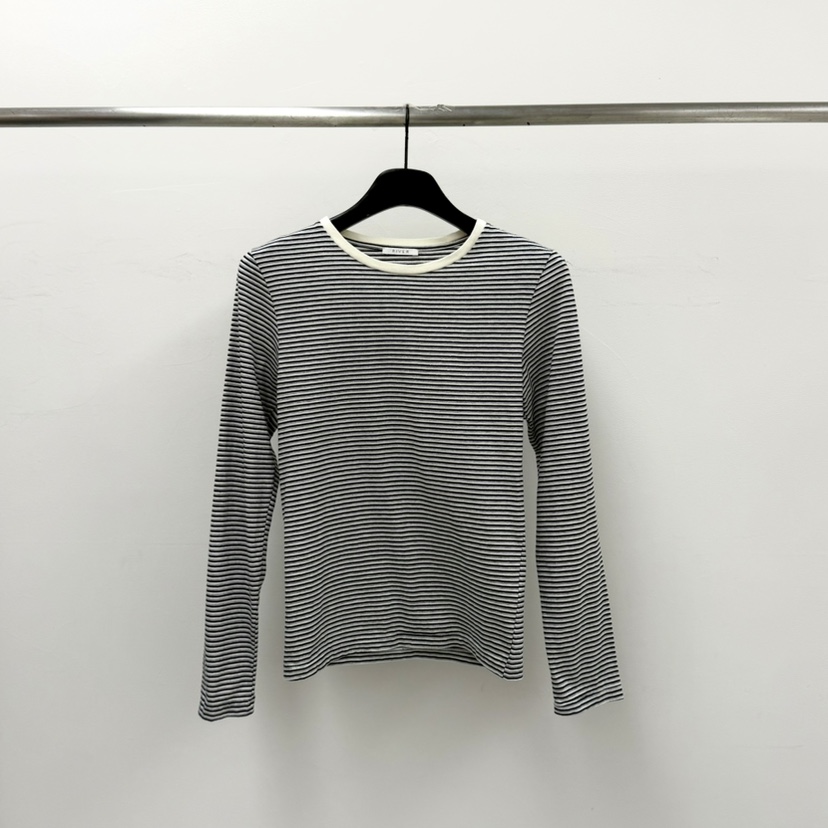 RIVER韓國代購女士新品26春夏推薦真品人氣休閑時尚長袖T恤WATER/RIVER長袖T恤圖色2