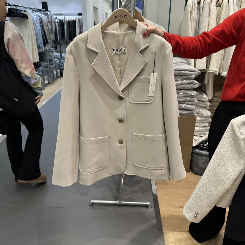 M.G.N東大門直郵女士新款人氣休閑26春夏時尚職業推薦夾克MAGNET夾克圖色1