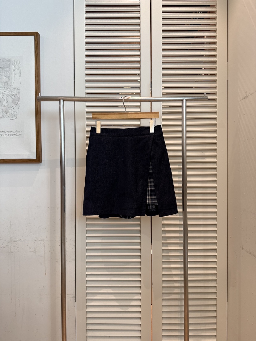 FAVE-L東大門代購女士新款熱賣休閑26春夏時尚真品裙褲格紋FAVE-L裙褲圖色2