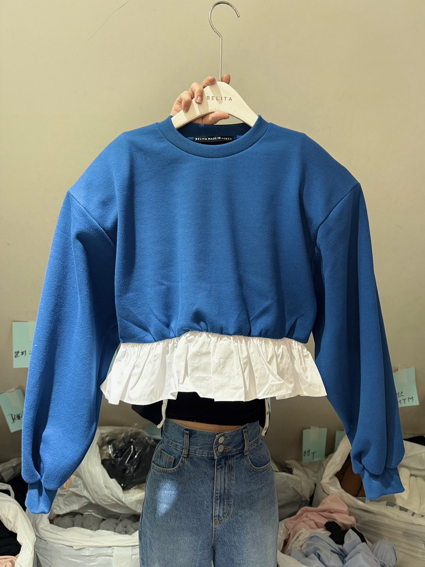 BELITA-L東大門代購女裝新款休閑職業真品人氣推薦26春夏衛衣BELITA-L衛衣圖色2