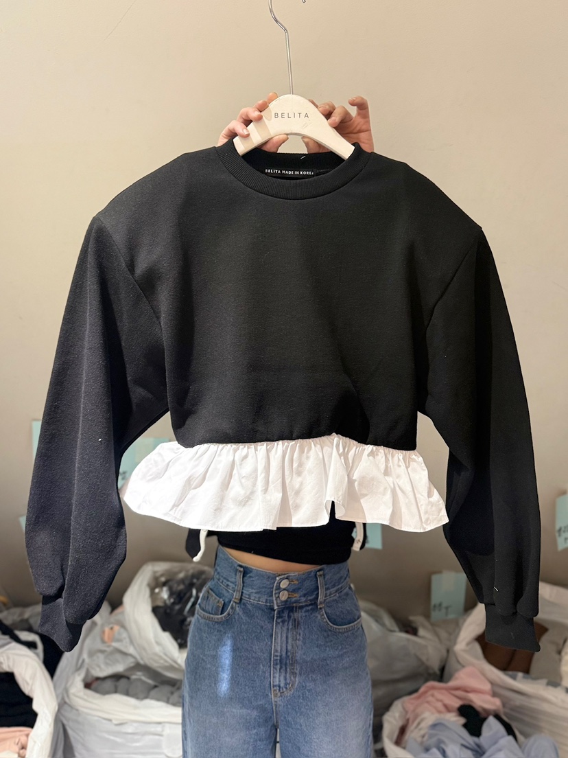 BELITA-L東大門代購女裝新款休閑職業真品人氣推薦26春夏衛衣BELITA-L衛衣圖色3