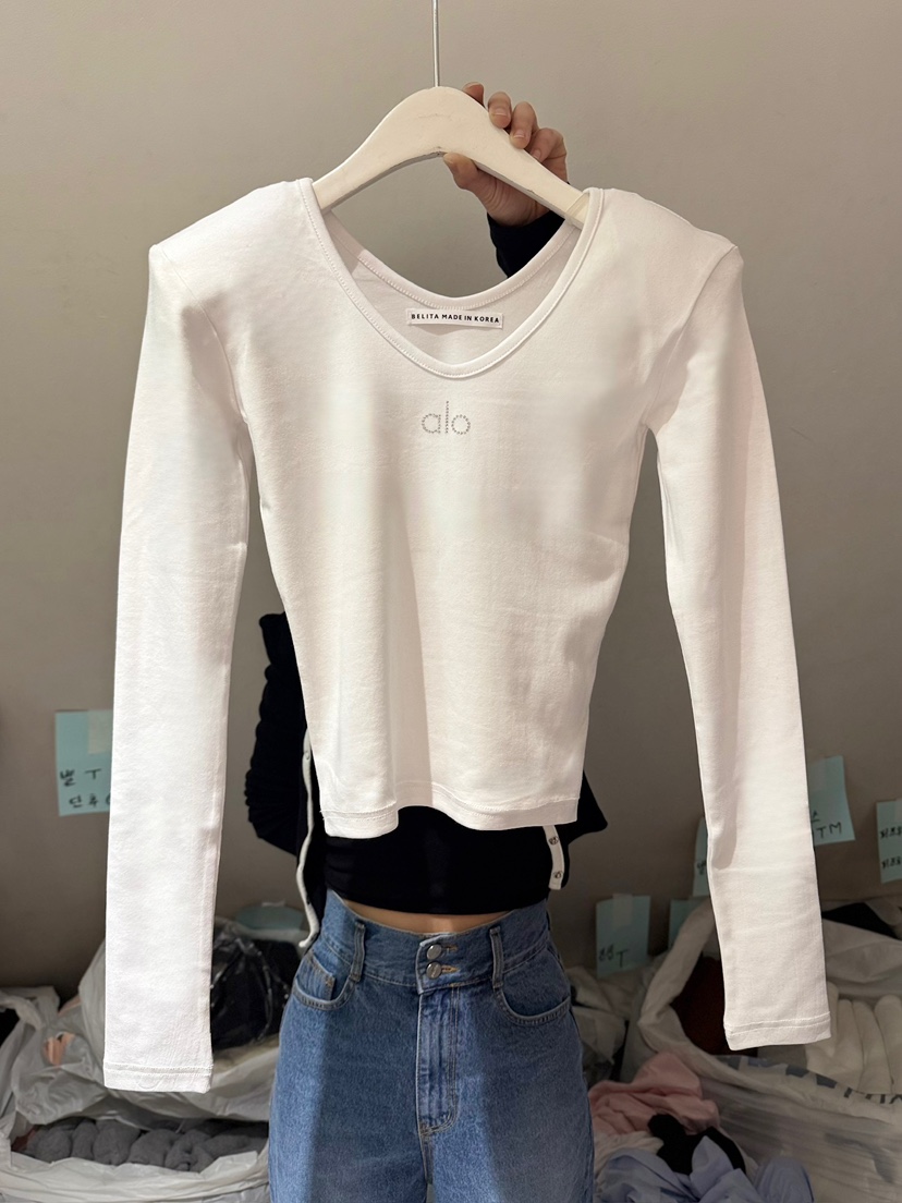 BELITA-L韓國代購女士新品真品熱賣推薦26春夏職業長袖T恤BELITA-L長袖T恤圖色1
