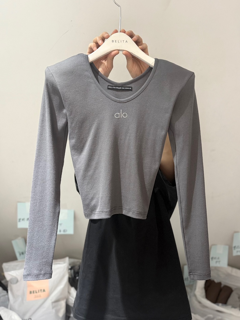 BELITA-L韓國代購女士新品真品熱賣推薦26春夏職業長袖T恤BELITA-L長袖T恤圖色2