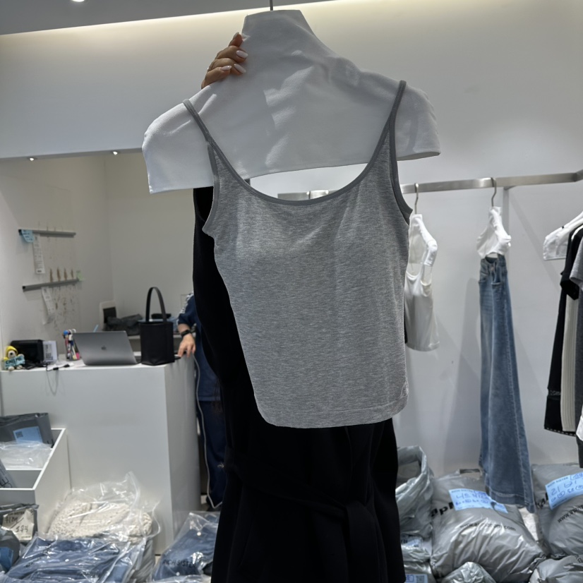 RICH SISTER韓國代購女士新款時尚真品職業熱賣吊帶背心RICH SISTER吊帶/背心圖色2
