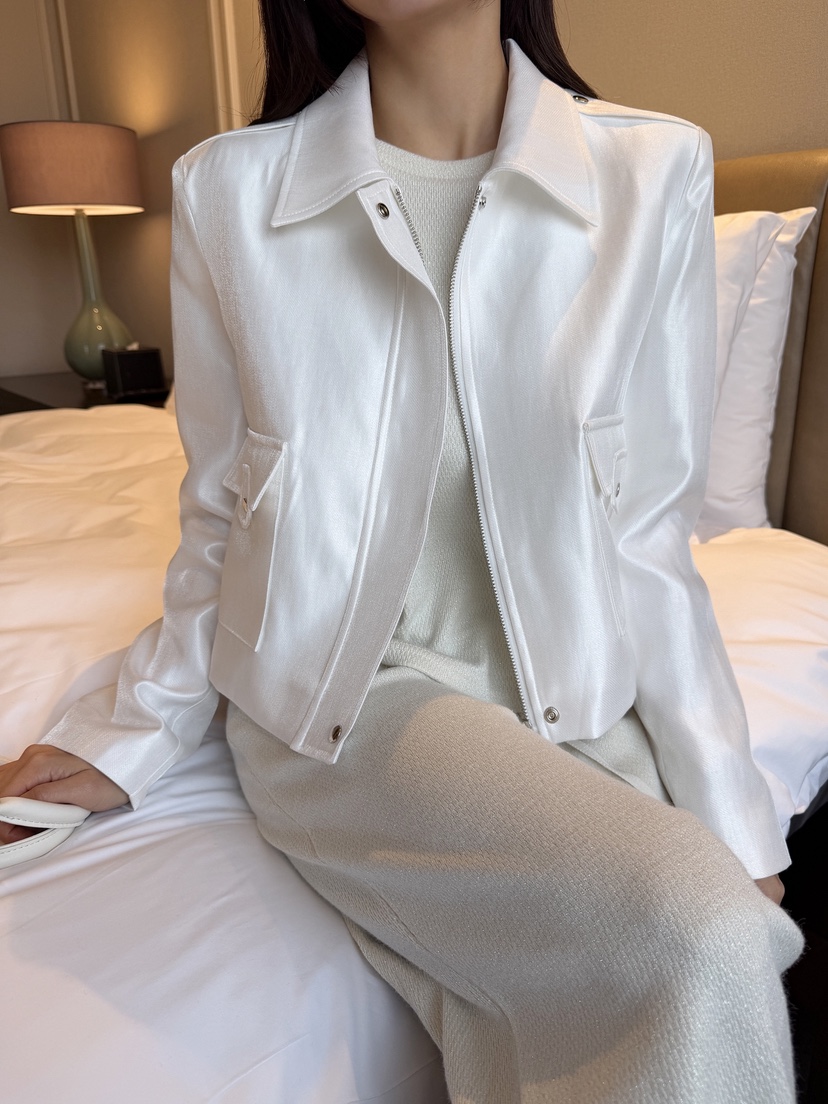 CLOTH東大門代購女裝新款真品職業推薦休閑26春夏熱賣夾克CLOTH夾克圖色1