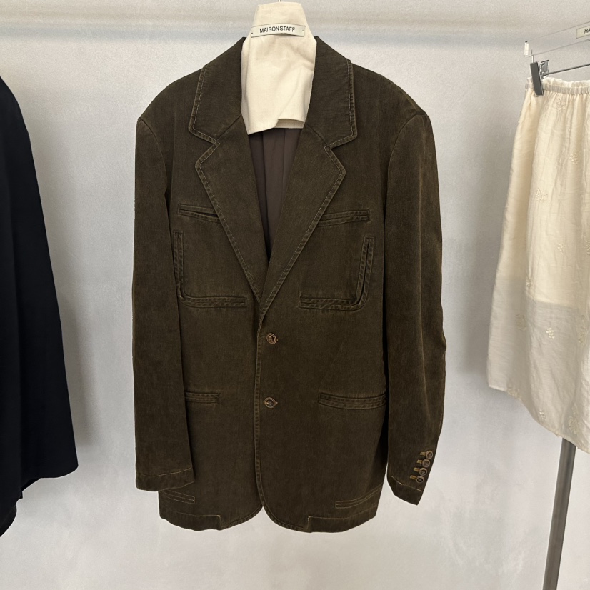 DOUBLE STANDARD/LE SMOKING/MAISONSTAFF東大門代購女士新品職業夾克MAISONSTAFF夾克圖色1