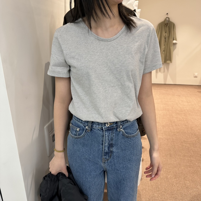 OVERTAKE韓國直郵女士新品熱賣時尚休閑人氣真品推薦職業T恤OVERTAKET恤圖色1