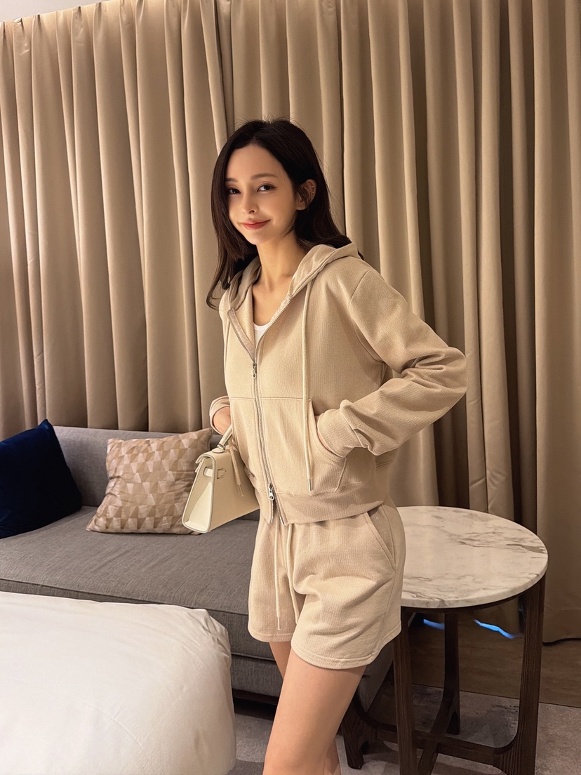 CLOTH東大門實拍女士新品職業時尚人氣真品26春夏套裝連帽CLOTH套裝