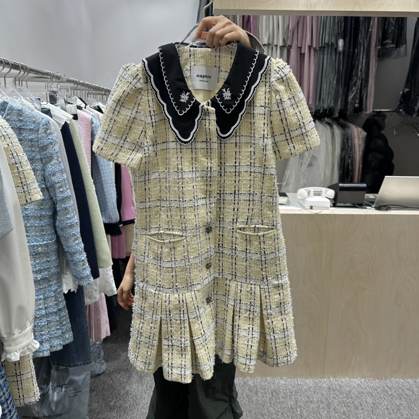 NAPKIN韓國代購女裝新品推薦休閑26春夏時尚職業真品夾克NAPKIN夾克圖色1