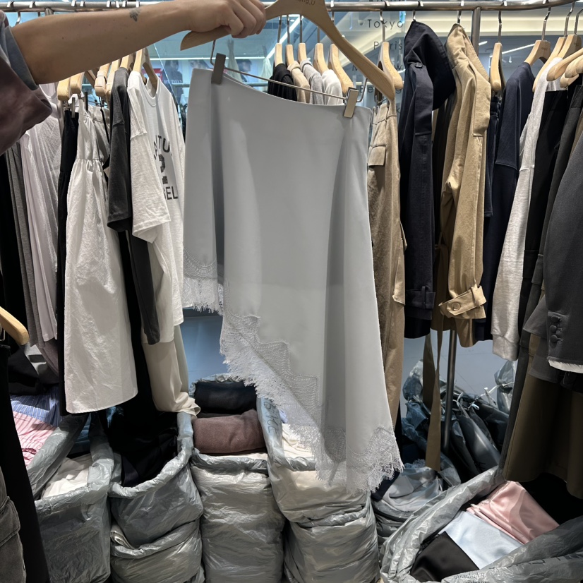 HONG.U東大門實拍女裝新品真品休閑26春夏熱賣職業人氣短裙HONG.U短裙圖色1