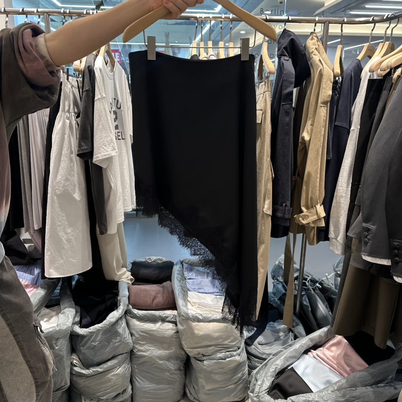 HONG.U東大門實拍女裝新品真品休閑26春夏熱賣職業人氣短裙HONG.U短裙圖色2