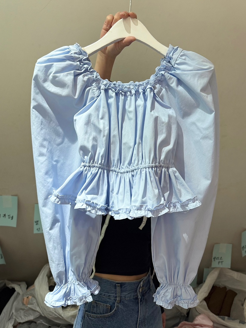 BELITA-L東大門實拍女裝新品真品職業休閑熱賣襯衫蕾絲衫BELITA-L襯衫/蕾絲衫圖色3