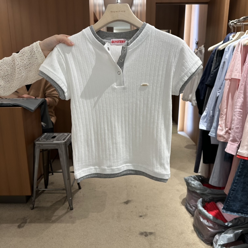 REPERTORY東大門直郵女裝新品26春夏推薦休閑職業人氣T恤REPERTORYT恤圖色2