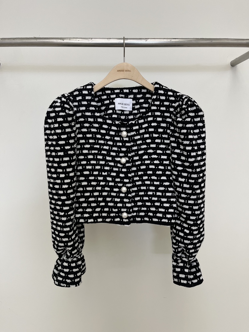 AMUSE SEOUL韓國直郵女裝新品休閑推薦熱賣26春夏職業夾克AMUSE SEOUL夾克圖色2