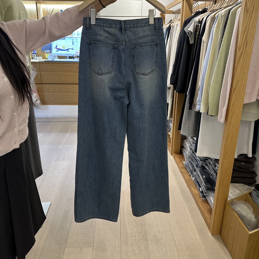 ROUNDER東大門實拍女士新品26春夏職業熱賣真品人氣牛仔褲ROUNDER牛仔褲