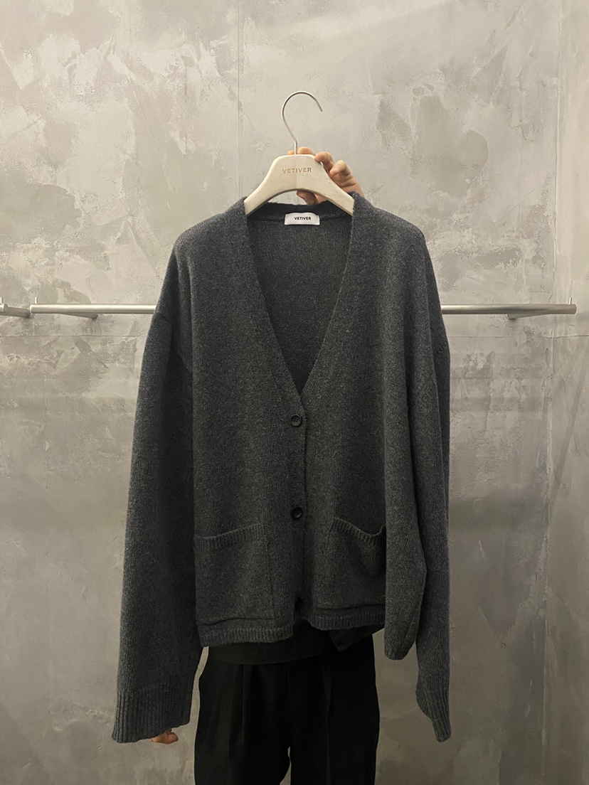 THE VETIVER-A東大門代購女裝新品人氣休閑職業真品針織衫VETIVER針織衫圖色1墨色