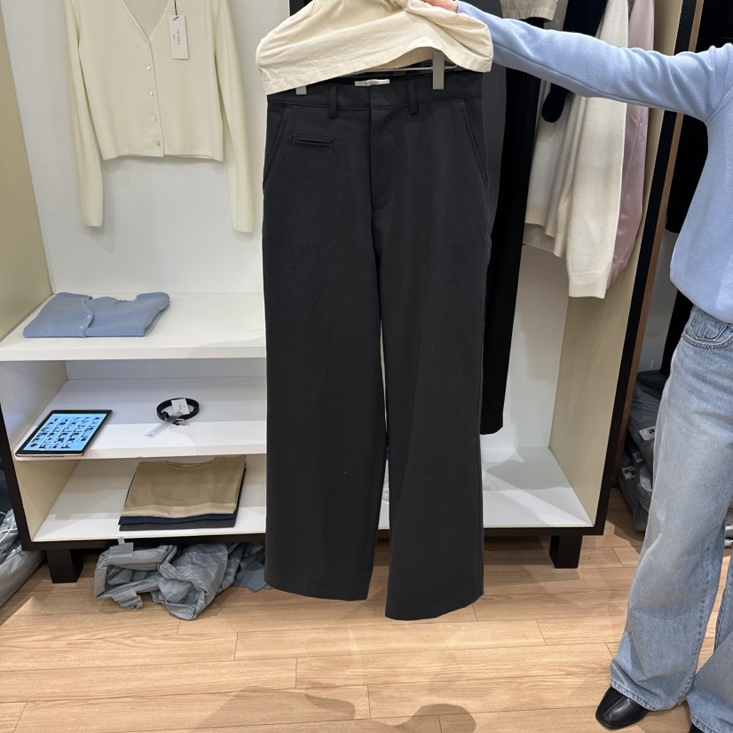 MUYBIEN東大門實拍女裝新款休閑人氣26春夏休閑褲不含腰帶MUYBIEN休閑褲圖色2