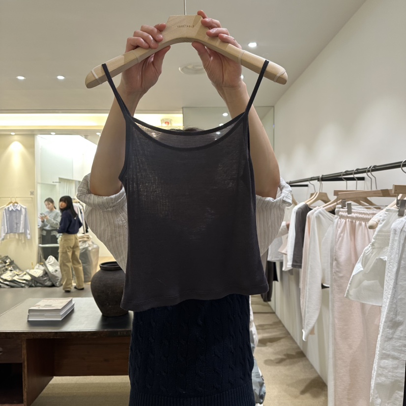 VEGETABLE韓國代購女裝新品職業推薦熱賣休閑時尚吊帶背心VEGETABLE吊帶/背心圖色3