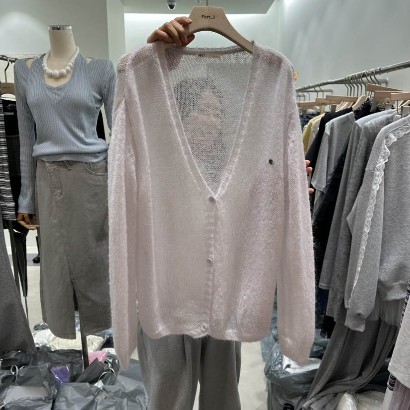 PART3韓國代購女士新品時尚26春夏熱賣針織衫不含內搭羊毛衫Part.3針織衫圖色2