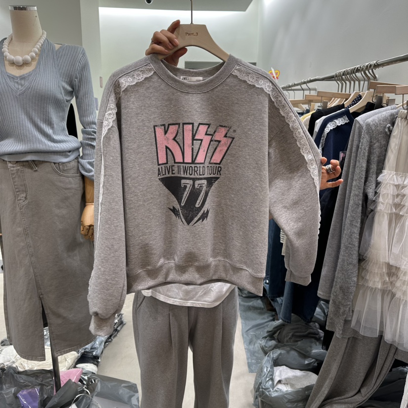 PART3韓國直郵女士新品人氣時尚真品推薦26春夏職業休閑衛衣Part.3衛衣圖色1