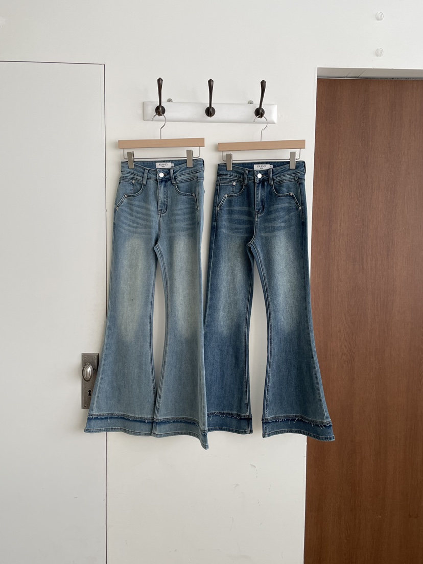 JOURNEY東大門實拍女裝新品26春夏人氣休閑推薦職業牛仔褲JOURNEY牛仔褲