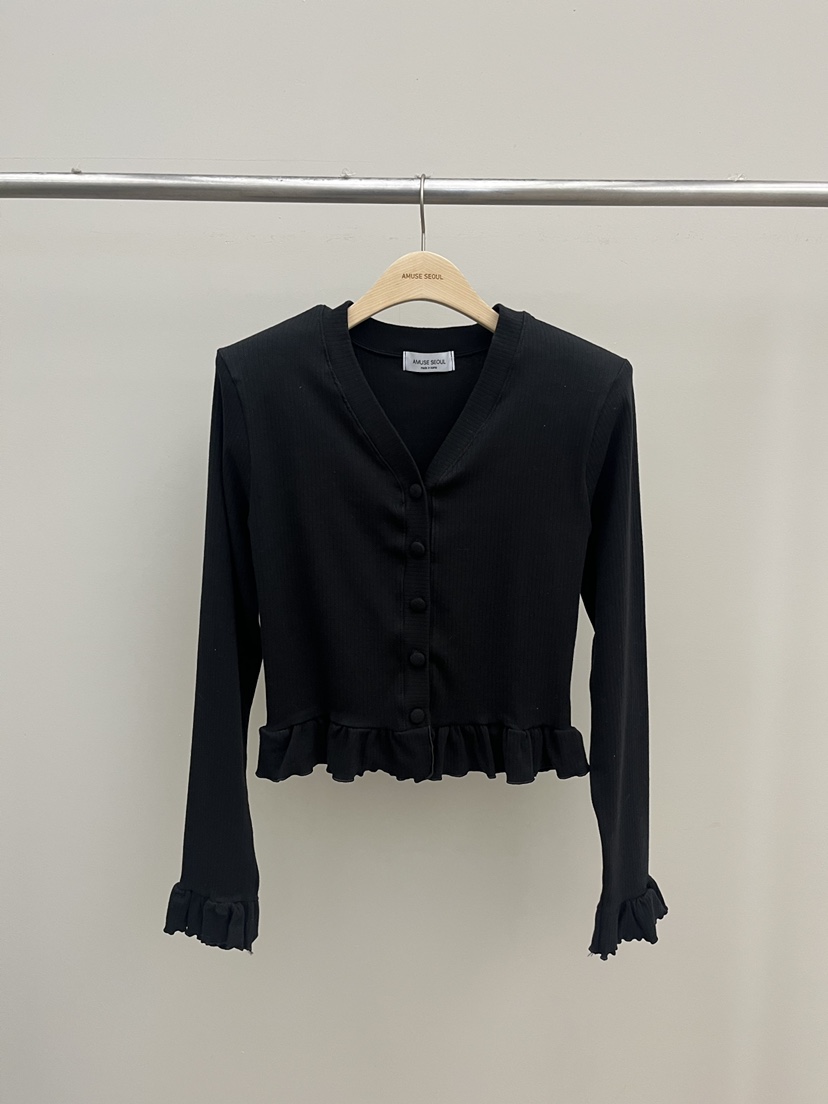 AMUSE SEOUL韓國直郵女士新品真品休閑時尚職業人氣長袖T恤AMUSE SEOUL長袖T恤圖色4