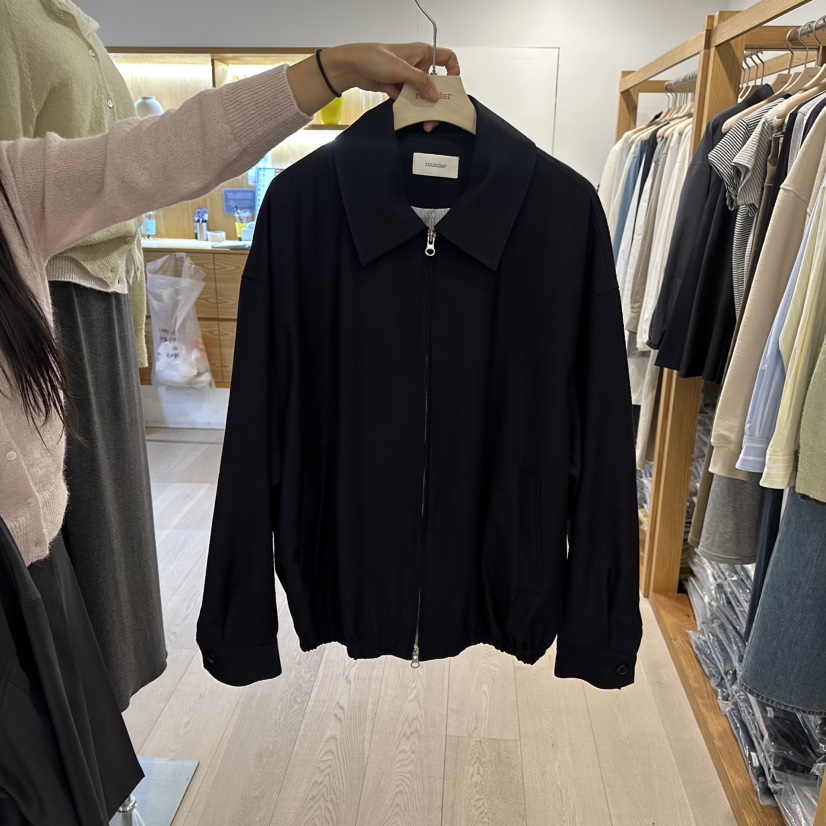 ROUNDER東大門代購女士新品26春夏推薦熱賣真品休閑人氣夾克ROUNDER夾克圖色2黑色