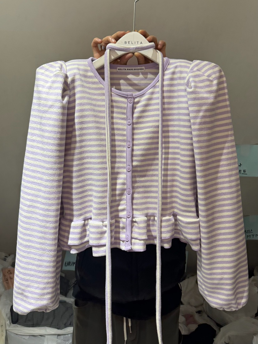 BELITA-L東大門實拍女裝新款休閑熱賣真品人氣長袖T恤開衫BELITA-L長袖T恤圖色1