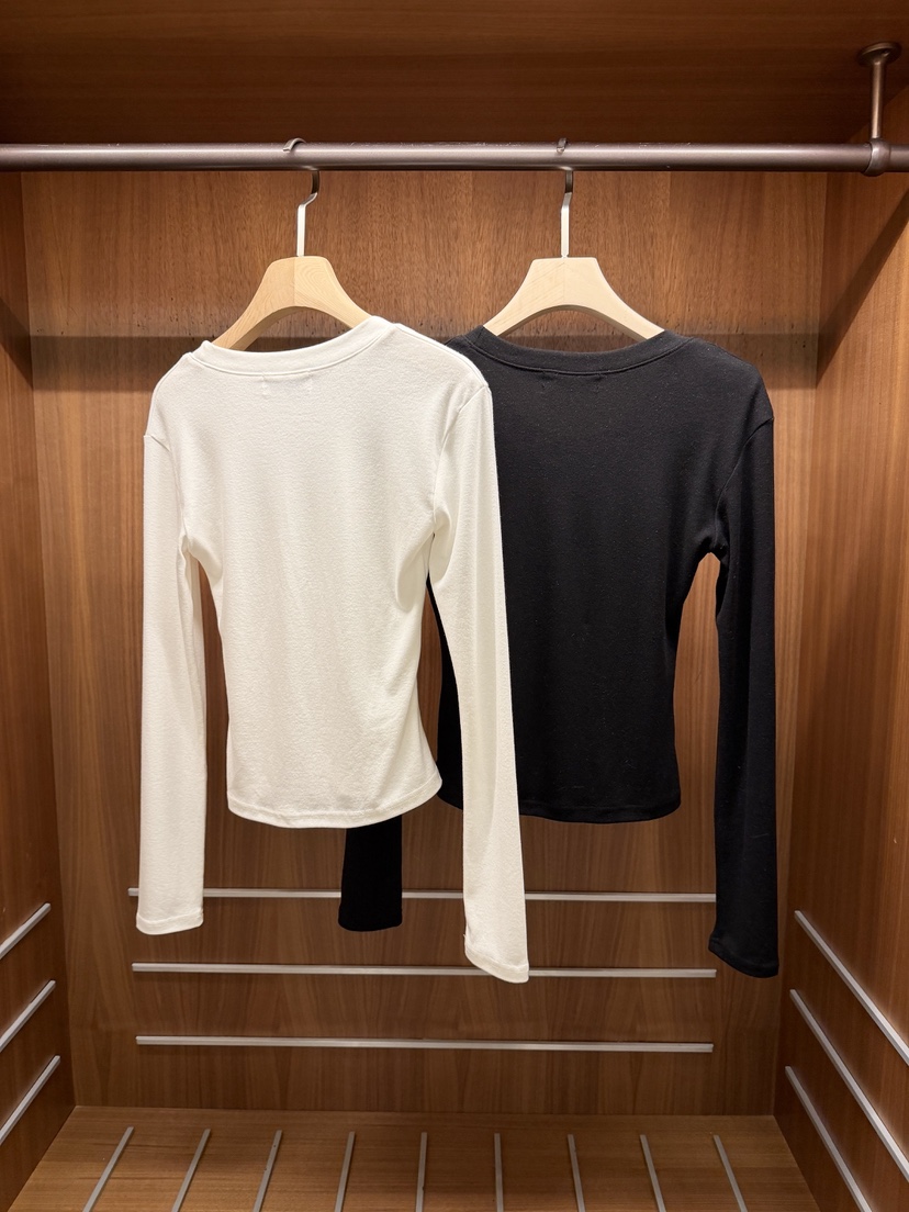 CLOTH韓國代購女士新品推薦職業26春夏真品人氣時尚長袖T恤CLOTH長袖T恤