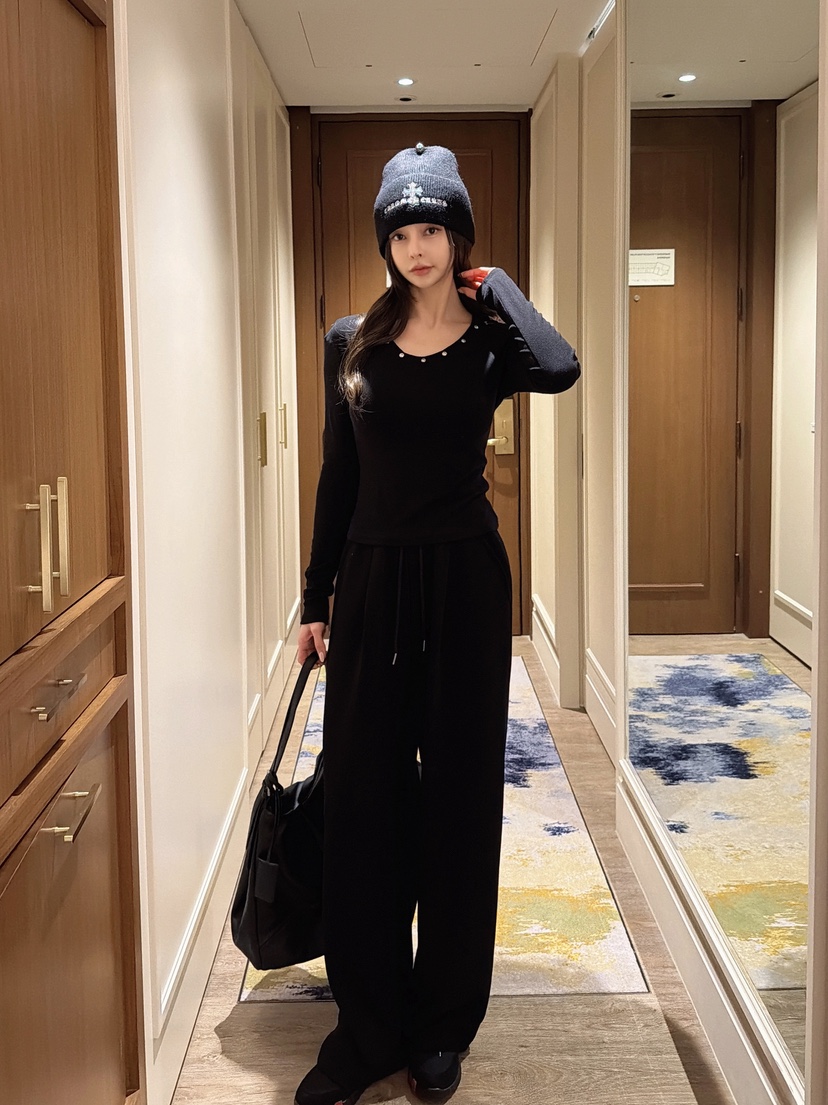 CLOTH韓國代購女士新品推薦職業26春夏真品人氣時尚長袖T恤CLOTH長袖T恤