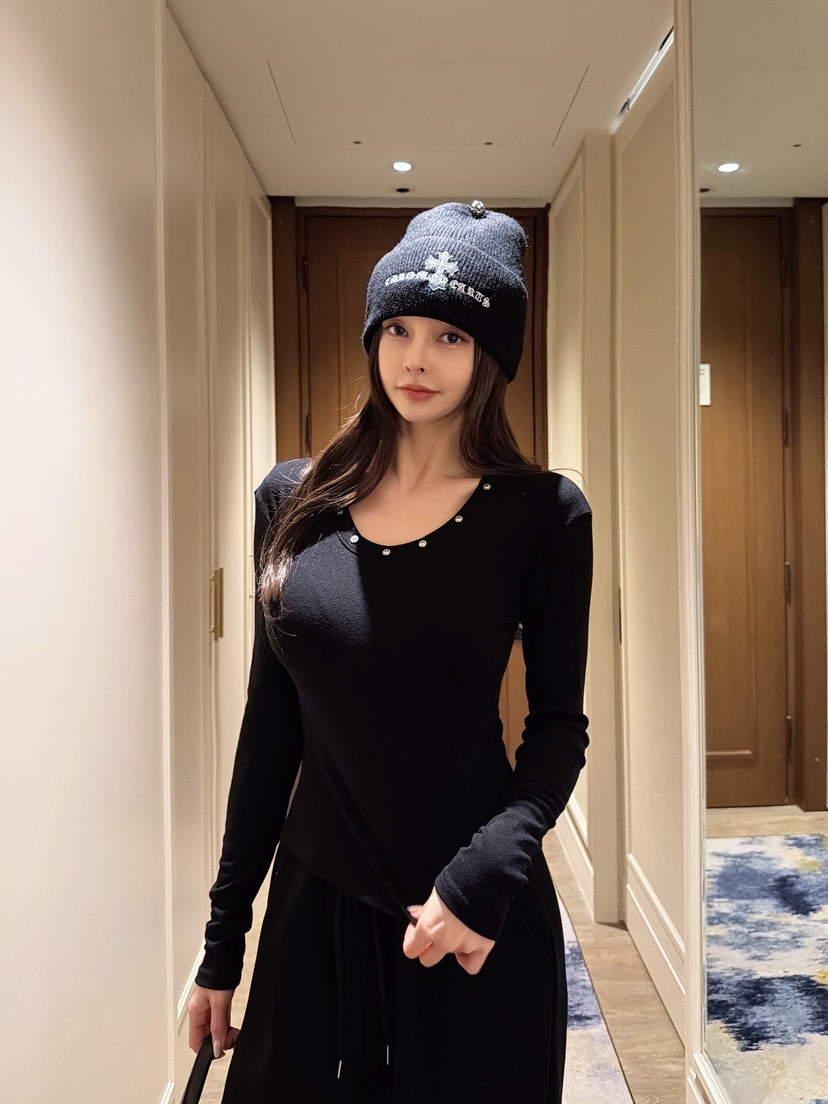 CLOTH韓國代購女士新品推薦職業26春夏真品人氣時尚長袖T恤CLOTH長袖T恤