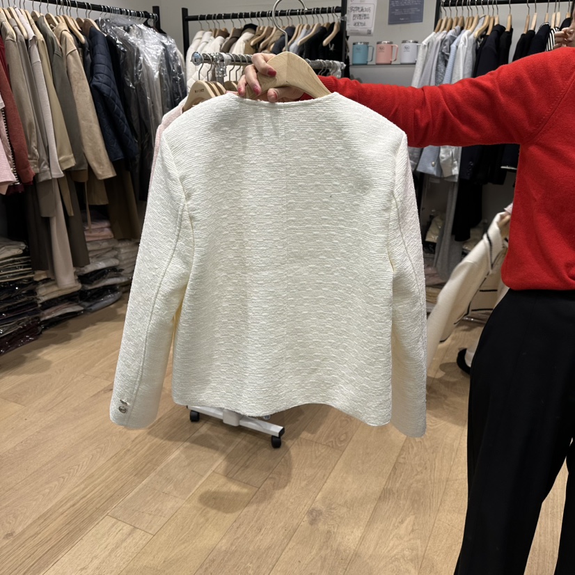 M.G.N韓國代購女士新品休閑真品推薦熱賣26春夏夾克粗花呢MAGNET夾克