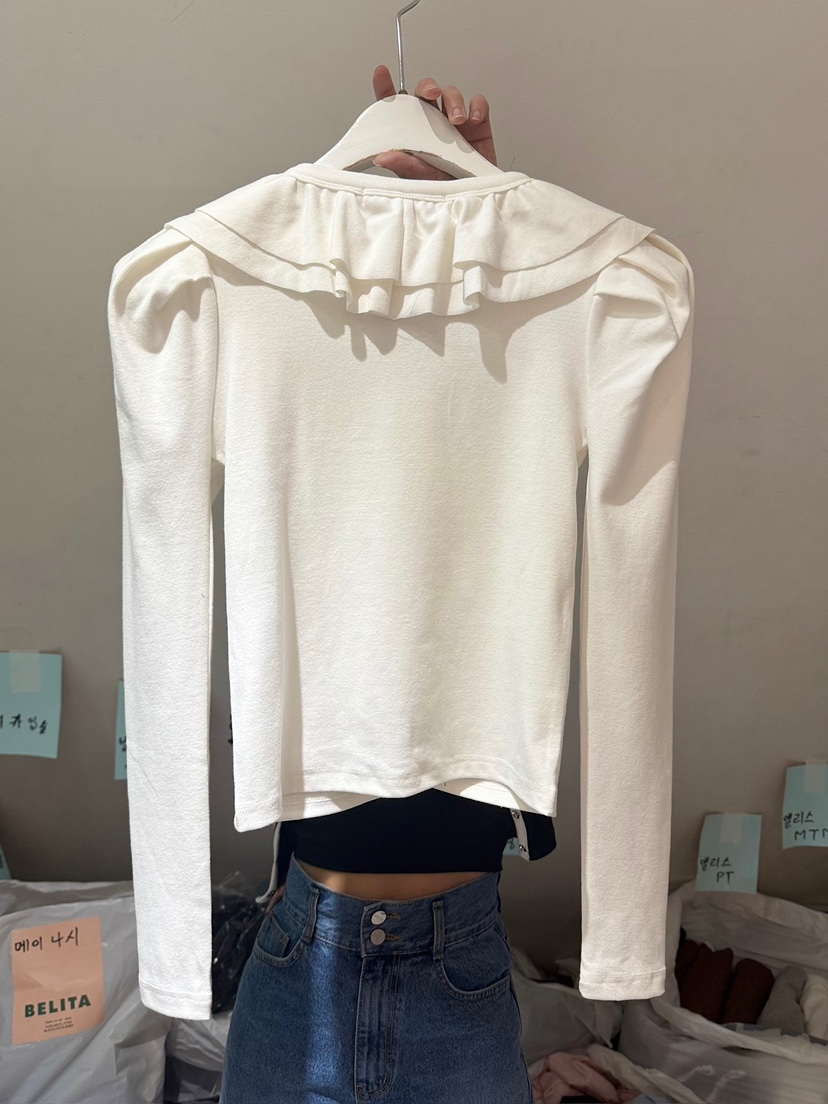 BELITA-L東大門實拍女裝新品真品熱賣推薦襯衫蕾絲衫開衫BELITA-L襯衫/蕾絲衫