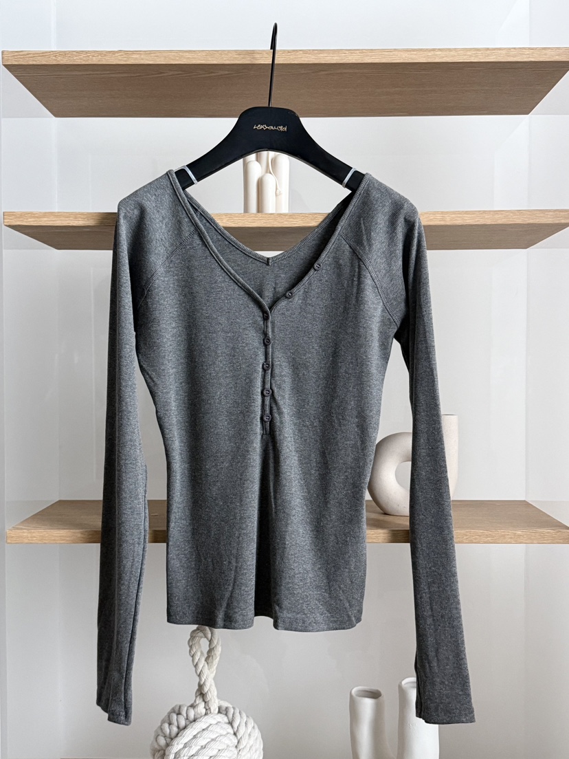 LARCENCICL/BESO韓國代購女裝新品職業推薦時尚26春夏長袖T恤LARCENCICL/BESO長袖T恤圖色2