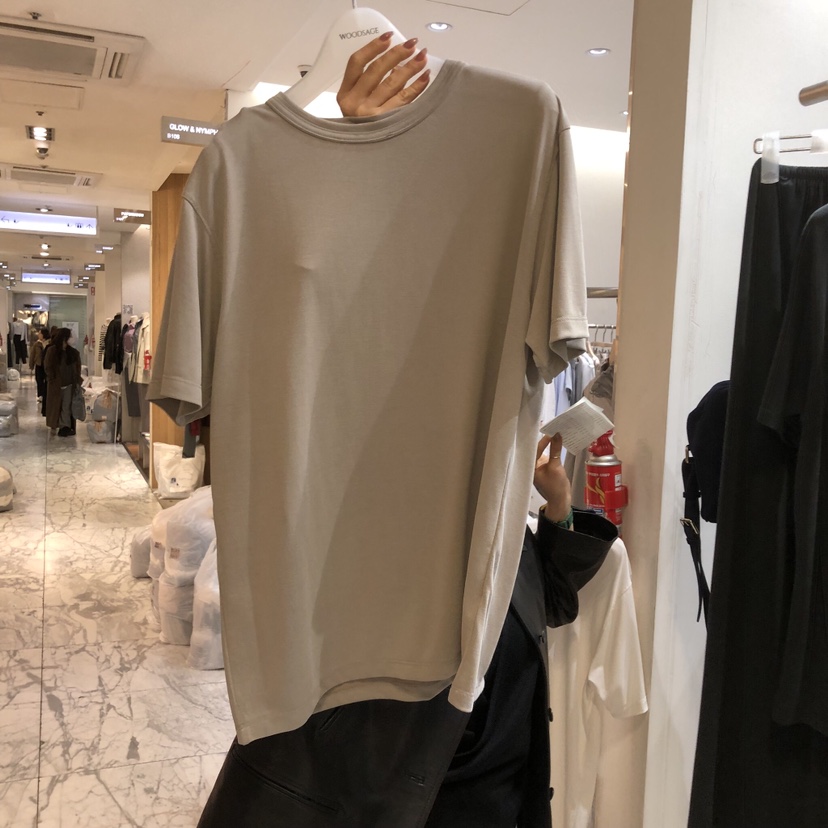 WOOD SAGE東大門代購女裝新品時尚熱賣職業26春夏人氣T恤WOOD SAGET恤圖色3