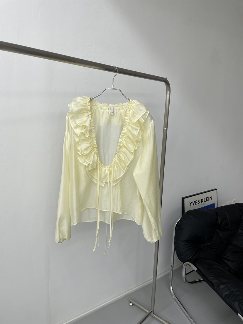 JOURNEY東大門代購女裝新品時尚職業人氣26春夏襯衫蕾絲衫JOURNEY襯衫/蕾絲衫圖色1