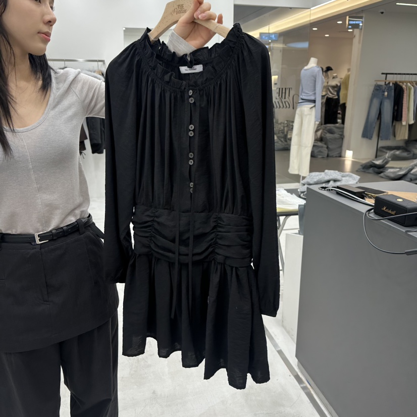 THE VALUE東大門直郵女士新款時尚推薦真品人氣休閑連衣裙THE VALUE連衣裙圖色2