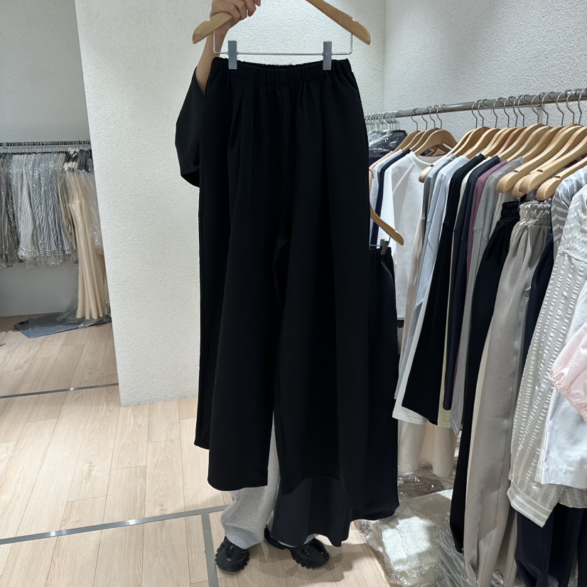 EPIC-S東大門實拍女士新款26春夏休閑時尚真品人氣休閑褲EPIC-S休閑褲圖色3黑色