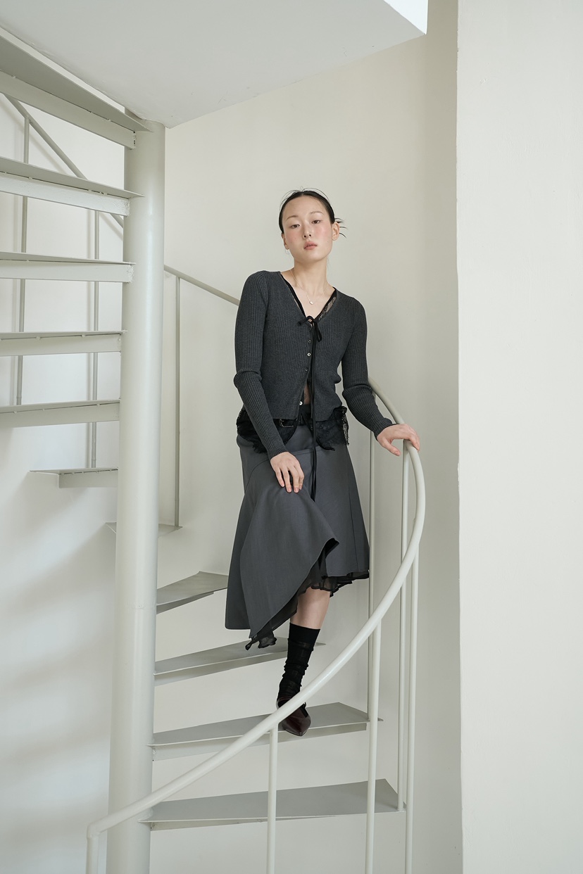 JOURNEY東大門代購女士新款人氣推薦真品半身裙中短裙含腰帶JOURNEY半身裙/中短裙