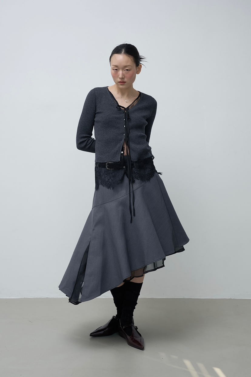 JOURNEY東大門代購女士新款人氣推薦真品半身裙中短裙含腰帶JOURNEY半身裙/中短裙