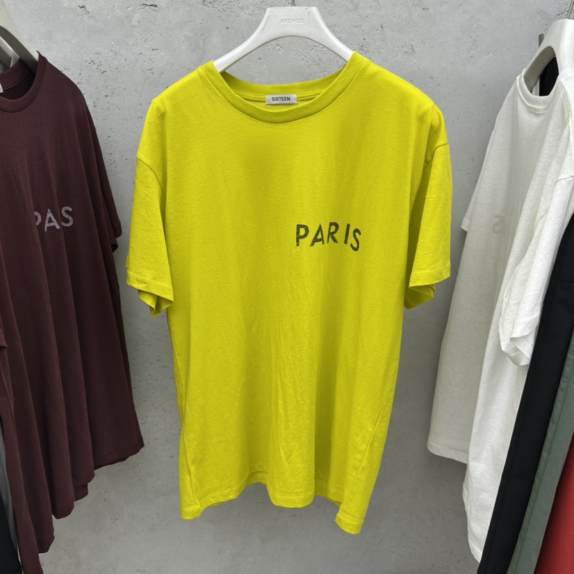 SIXTEEN韓國代購女裝新款休閑時尚人氣26春夏職業熱賣T恤SIXTEENT恤圖色2